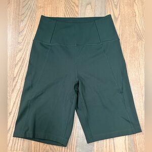 Girlfriend Collective Dark Green Bike Shorts